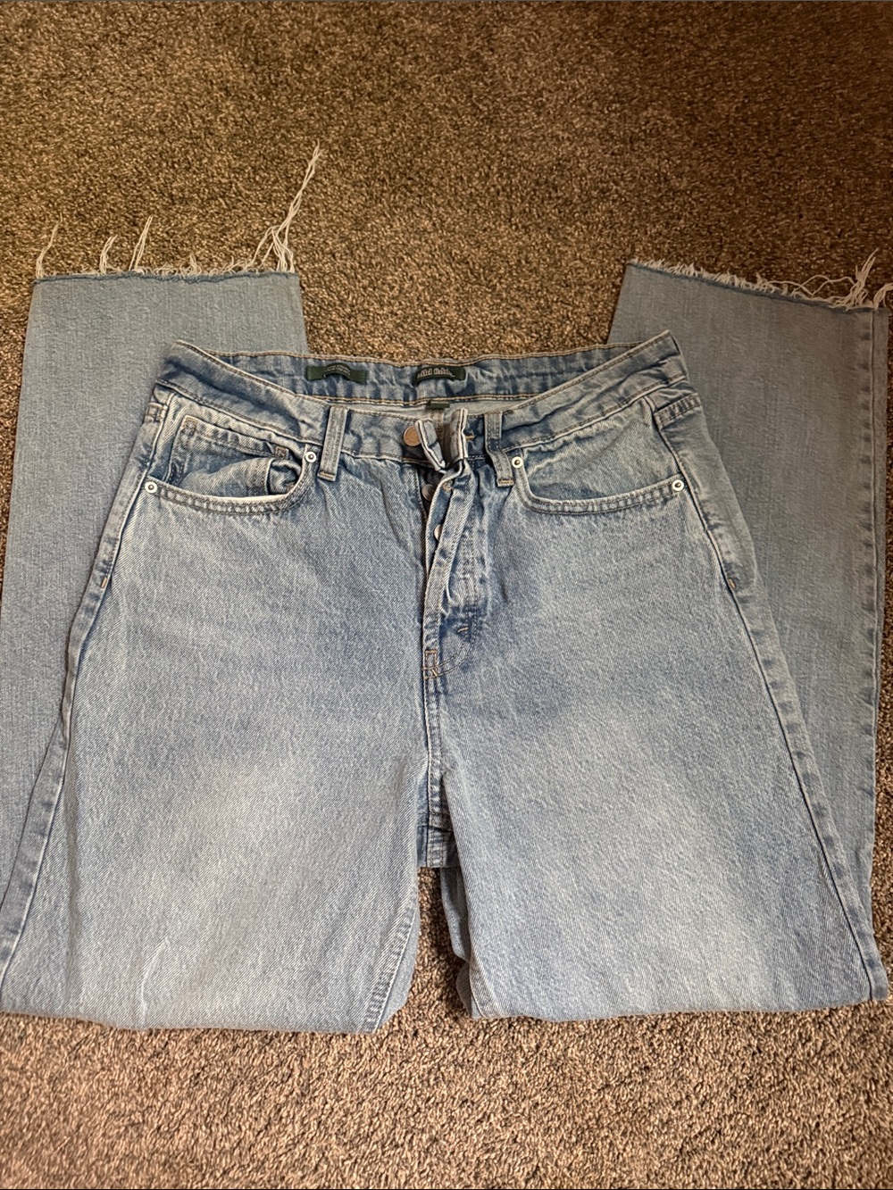 NWOT Wild Fable High-Rise Straight Fit  Light Wash
